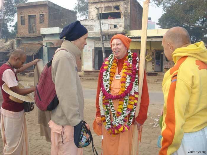 Bhakti Caitanya Swami Bhakti Chaitanya Swami with Ananda Caitanya prabhu and my