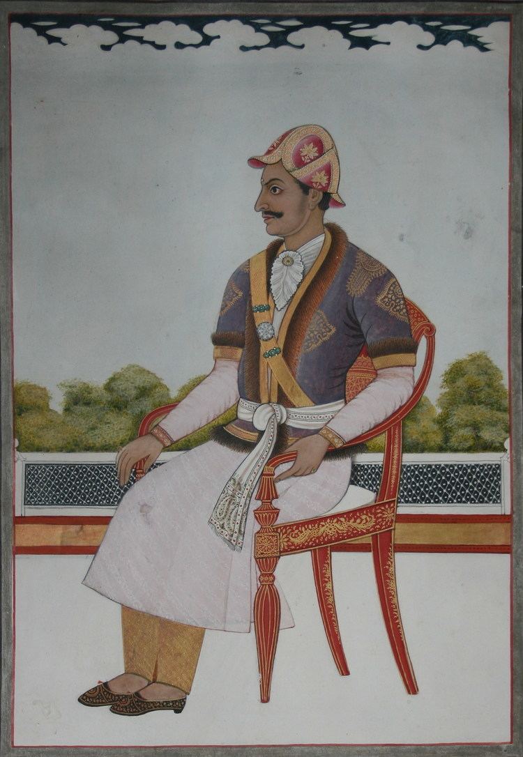 Bhimsen Thapa wwwIndianMiniaturePaintingscouk Prime Minister