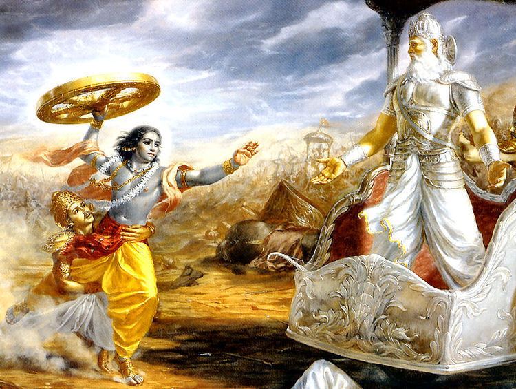 Bhishma Bhismadeva39s Instructions on his death bed of arrows