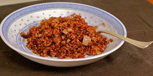 Bhutanese red rice Lotus Foods Bhutanese Red Rice Pilaf With Cranberries