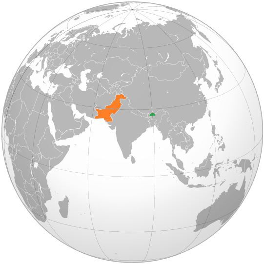 Bhutan–Pakistan relations