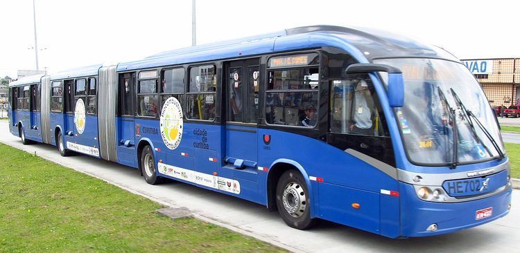 Bi-articulated bus