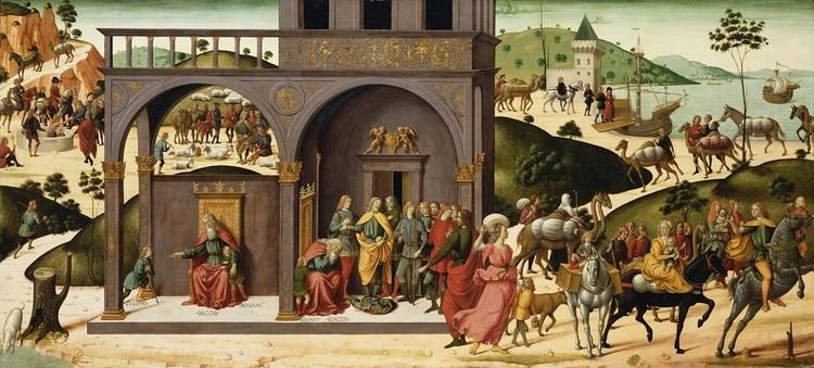 Biagio d'Antonio Biagio d39Antonio The Story of Joseph 1485 Artsy