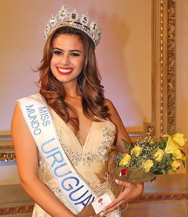 Bianca Sánchez Miss Uruguay 2015 Winner Bianca Sanchez Crowned Miss Universe