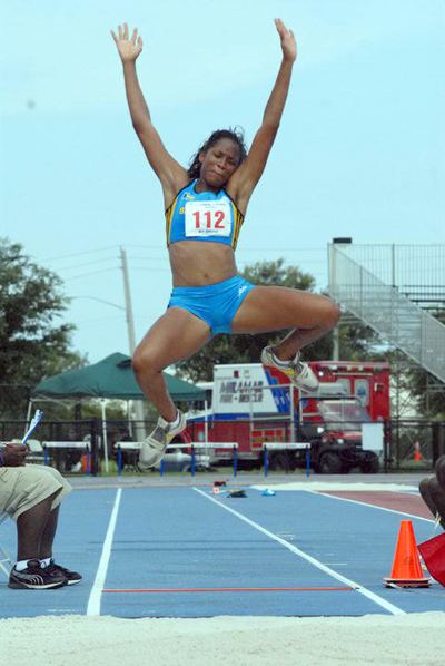 Bianca Stuart thebahamasweeklycom Bahamas Long Jump Champion Bianca