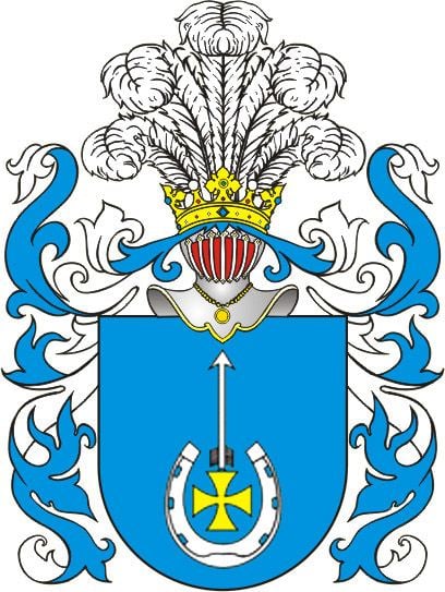 Białynia coat of arms httpsuploadwikimediaorgwikipediacommons11