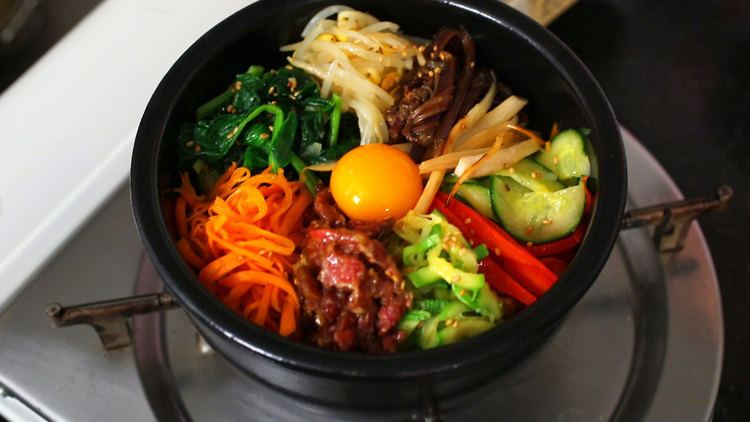 Bibimbap Bibimbap Mixed rice with vegetables recipe Maangchicom