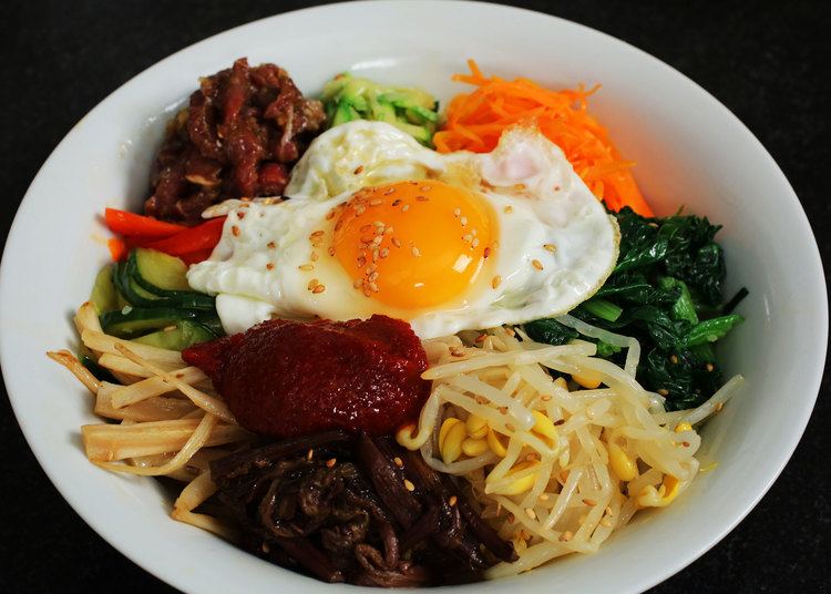 Bibimbap Bibimbap Mixed rice with vegetables recipe Maangchicom