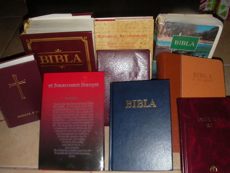 Bible translations into Albanian