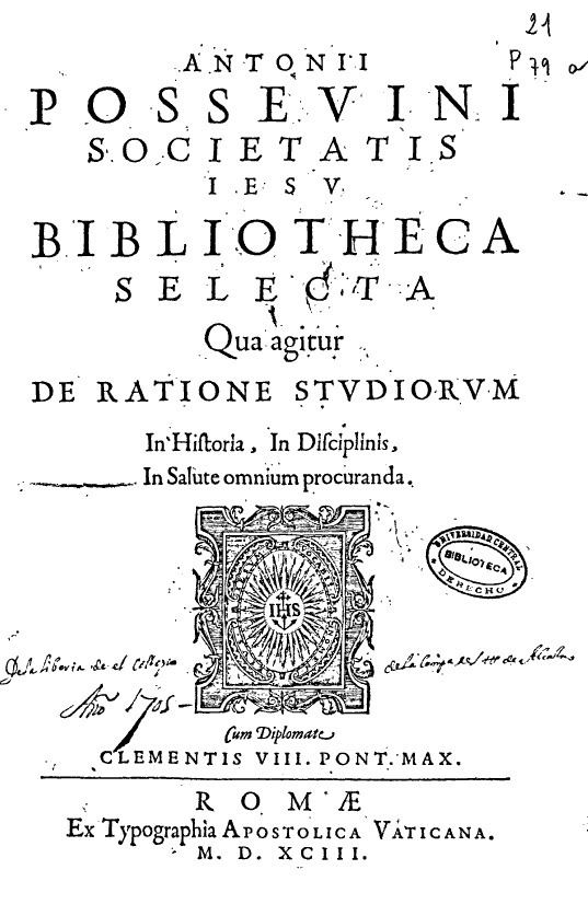 Bibliotheca selecta