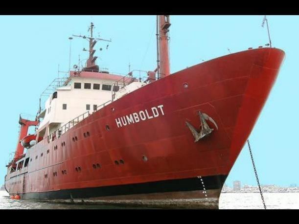 B.I.C. Humboldt BIC Humboldt Postergan viaje a la Antrtida para el 7 de