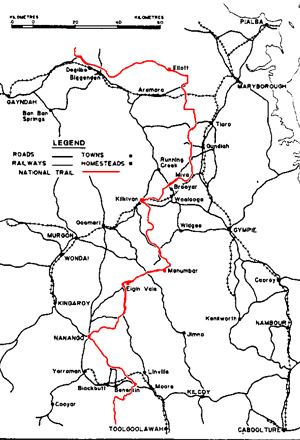 Bicentennial National Trail Section Five Biggenden to Blackbutt Bicentennial National Trail