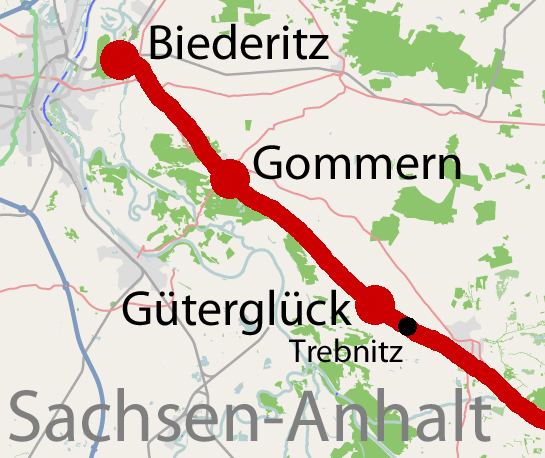 Biederitz–Trebnitz railway