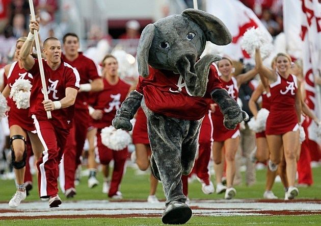 Big Al (mascot) Big Al the Elephant Mascot One of Many Proud Alabama Football