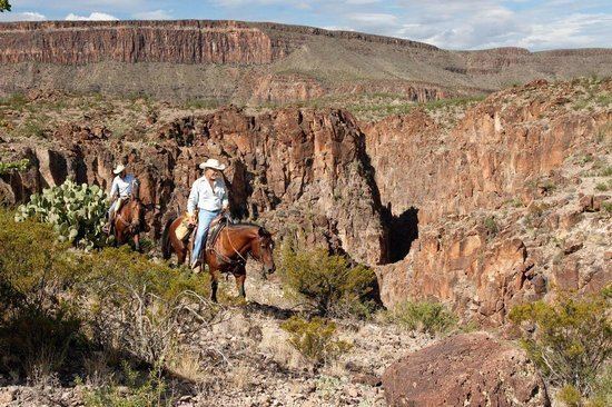 Big Bend Ranch State Park Lajitas Stables on Horseback trail Rides in Big Bend Ranch State