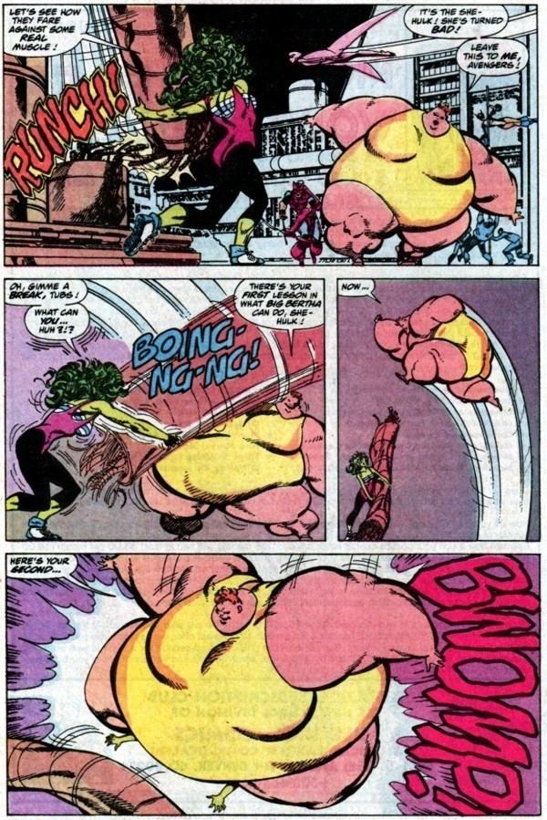 Big Bertha (comics) The Weekly Crisis Comic Book Review Blog Moment of the Day