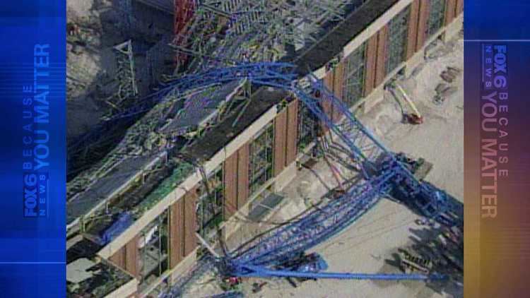 Big Blue Crane collapse Sunday is 14year anniversary of Big Blue crane collapse FOX6Nowcom
