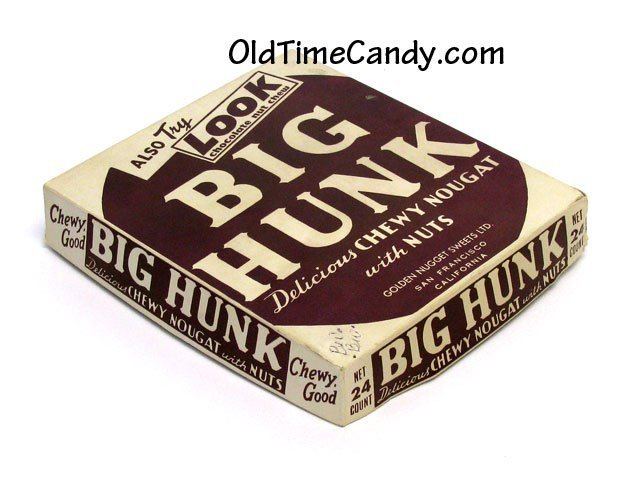 Big Hunk Big Hunk taffy bar OldTimeCandycom
