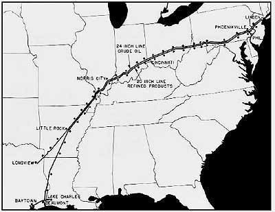 Big Inch Big Inch Pipelines of WW II American Oil amp Gas Historical Society