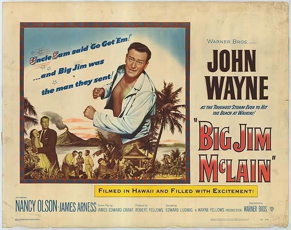 Big Jim McLain ErikLundegaardcom Movie Review Big Jim McLain 1952