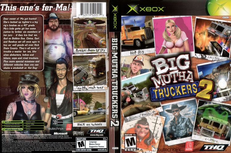 Big Mutha Truckers 2 Big Mutha Truckers 2 Cover Download Microsoft Xbox Covers The