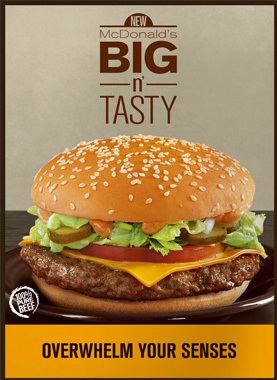 Big N' Tasty McDonalds Press Centre Overwhelm your senses with the new