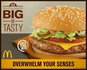 Big N' Tasty Overwhelm your senses with the new McDonald39s Big N39 Tasty