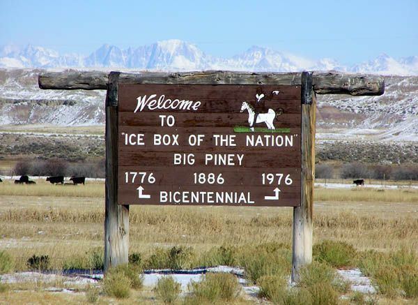 Big Piney, Wyoming wwwbigpineycomscriceboxsignjpg