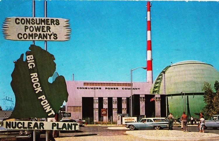 Big Rock Point Nuclear Power Plant Nuke 39em Post Cards Big Rock Point the little plant that could