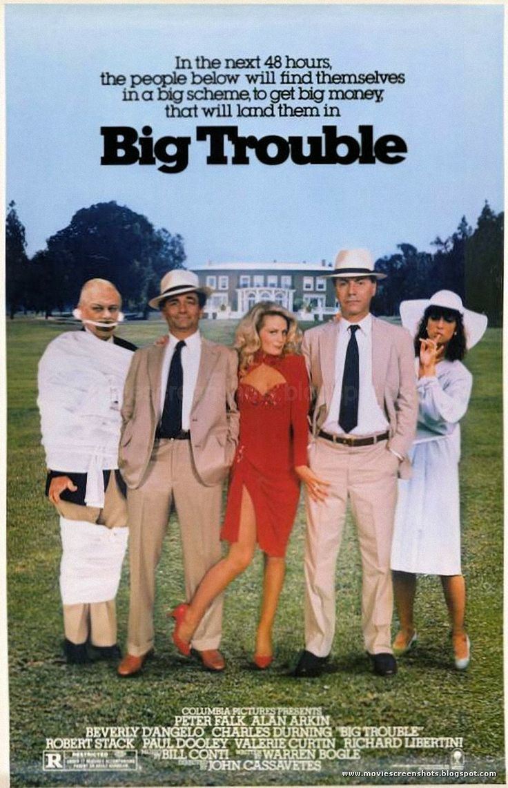 Big Trouble (1986 film) Big Trouble 1986 Stars Peter Falk Alan Arkin Beverly DAngelo