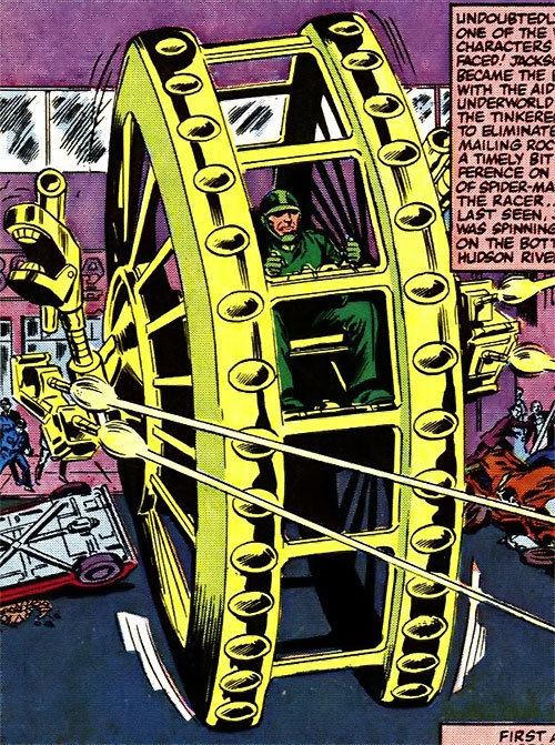 Big Wheel (comics) Big Wheel Marvel Comics SpiderMan character Writeupsorg