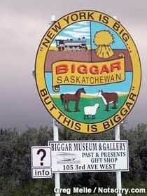Biggar, Saskatchewan wwwroadsideamericacomattractimagesxcXSKBIGbi