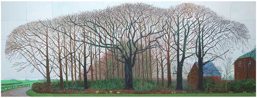 Bigger Trees Near Warter David Hockney Bigger Trees Near Warter