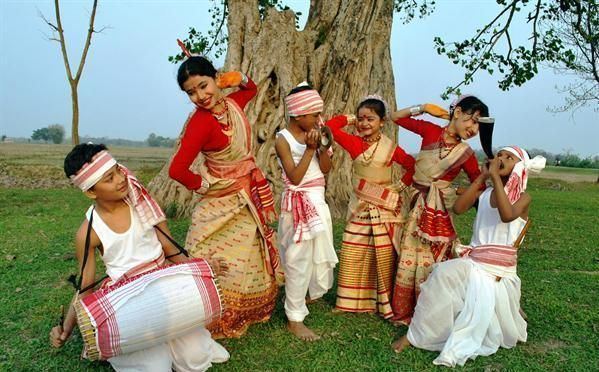 Bihu Rongali Bihu Bohag Bihu 2016 Festival Assamese New Year Assam