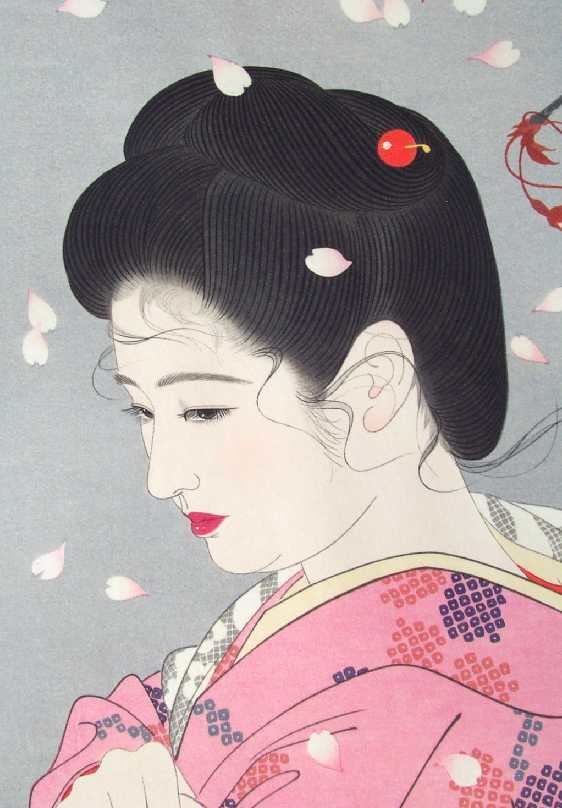 Bijin-ga Ukiyoe Gallery The quotBijingaquot Prints of SHIMURA Tatsumi 190780