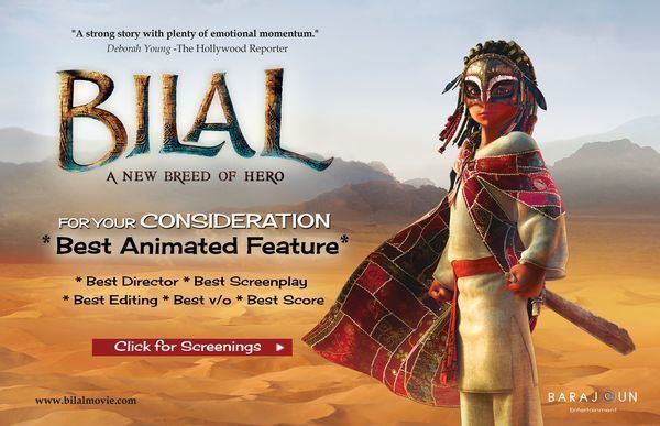 Bilal: A New Breed of Hero Bilal a New Breed of Hero in the Run for Best Animated Feature for