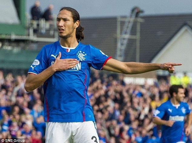 Bilel Mohsni Ayr United 0 Rangers 2 match report Bilel Mohsni and