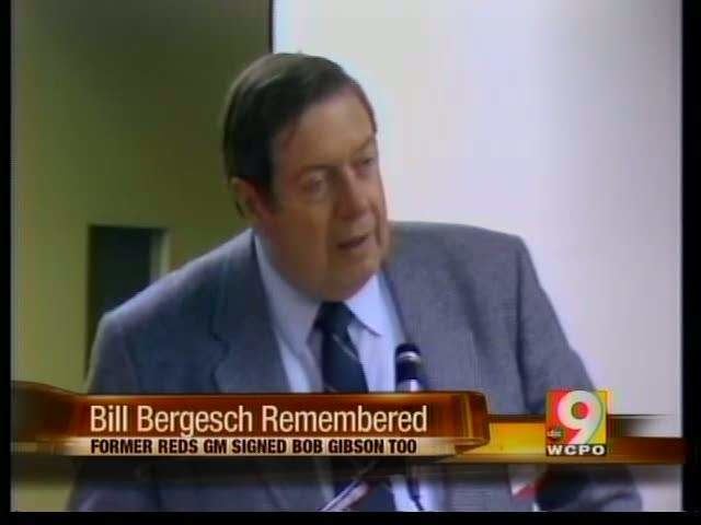 Bill Bergesch Former Reds GM Bill Bergesch dies at 89 WCPO Cincinnati OH