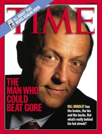 Bill Bradley TIME Magazine Cover Bill Bradley Oct 4 1999