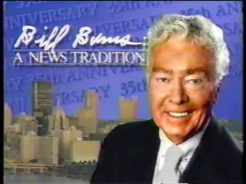 Bill Burns (anchor) Bill Burns 35th Anniversary at KDKATV 1988 YouTube