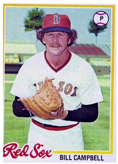 Bill Campbell (baseball) Bill Campbell 1978 My First Year with the Red Sox Pinterest