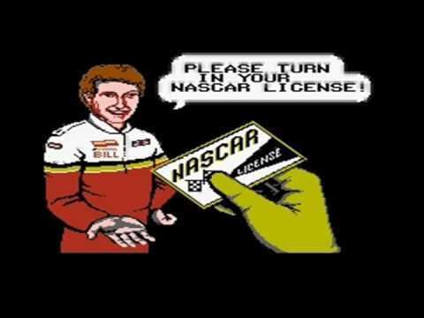 Bill Elliott's NASCAR Challenge Bill Elliott39s NASCAR Challenge NES Game Over YouTube