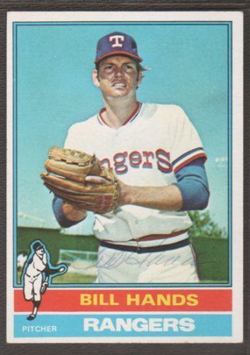 Bill Hands Card Corner Tribute Remembering Bill Hands Through His Topps Cards