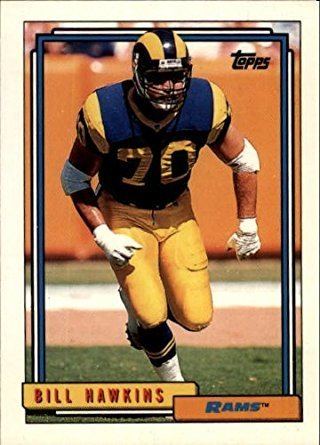Bill Hawkins (American football) Amazoncom 1992 Topps Football Card 496 Bill Hawkins Mint