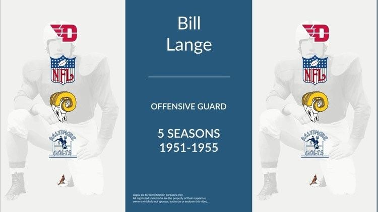 Bill Lange (offensive guard) Bill Lange Football Offensive Guard YouTube