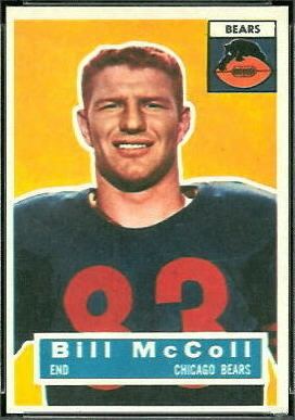 Bill McColl wwwfootballcardgallerycom1956Topps83BillMcC