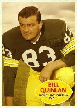 Bill Quinlan Cardless Starter of the Lombardi Era Bill Quinlan packers past
