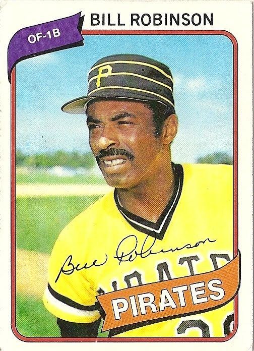 Bill Robinson (outfielder) 1980 Topps Baseball 264 Bill Robinson