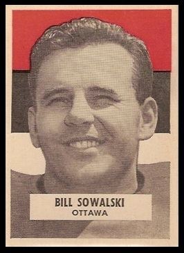 Bill Sowalski Bill Sowalski 1959 Wheaties CFL 42 Vintage Football Card Gallery