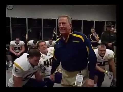Bill Stewart (American football) West Virginia Head Coach Bill Stewart Leave No Doubt Speech YouTube